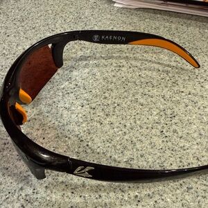 Kaenon Black and Orange Men's Sunglasses